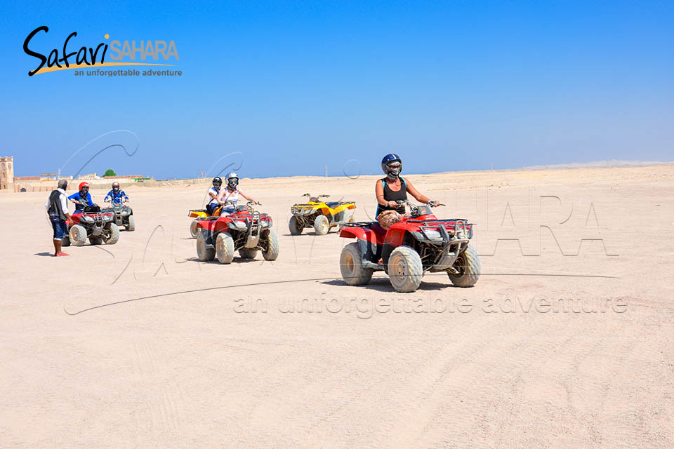 Safari cu quad: excursie de jumătate de zi în Parcul Sahara