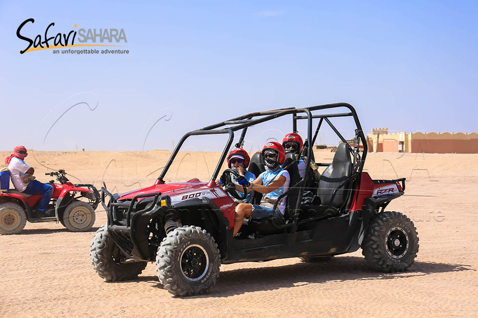 Dimineața safari cu buggy Polaris RZR Hurghada