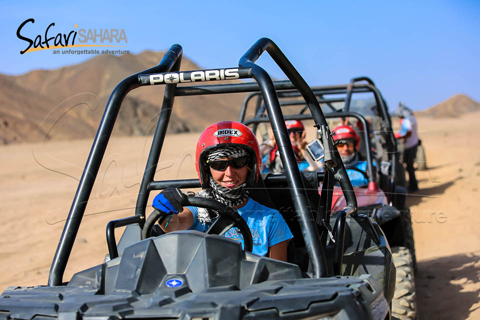 Dimineața safari cu buggy Polaris RZR Hurghada