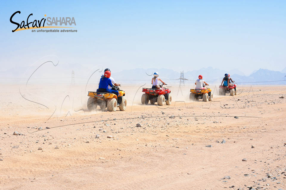 Apus de soare cu quad în deșertul Sharm El Sheikh