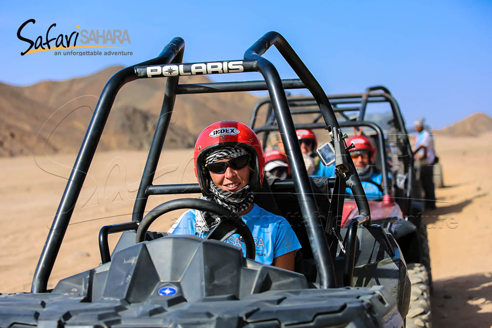 Excursie de dimineață cu dune buggy Polaris RZR în Sharm